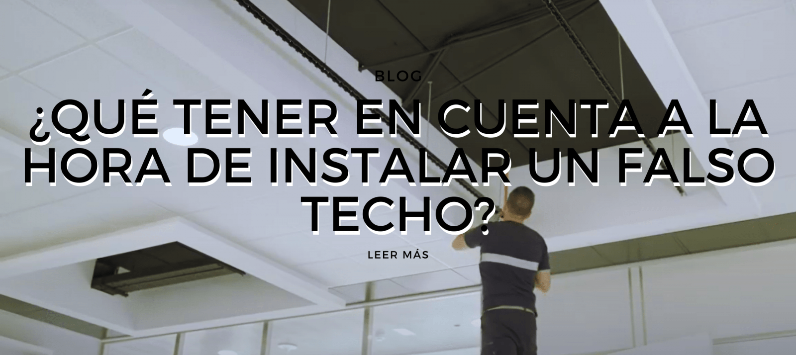 falso techo thu